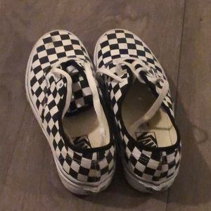 Checkered Vans